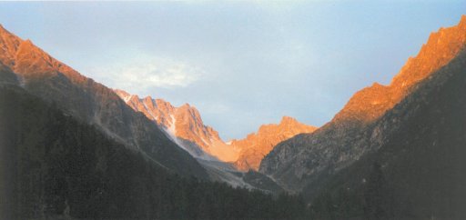 Photographie de la vallée d'Arpette